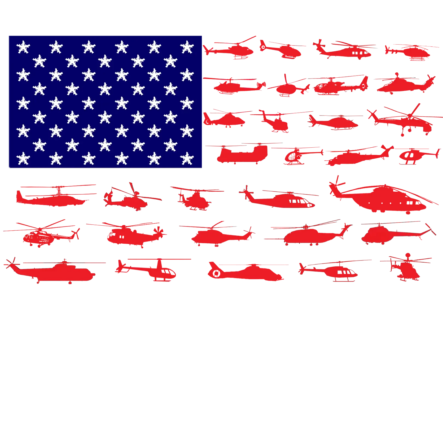 Helicopter Flag