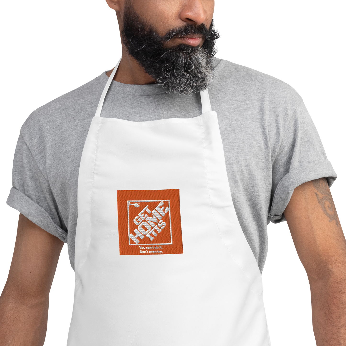 Get Home Itis Embroidered Apron