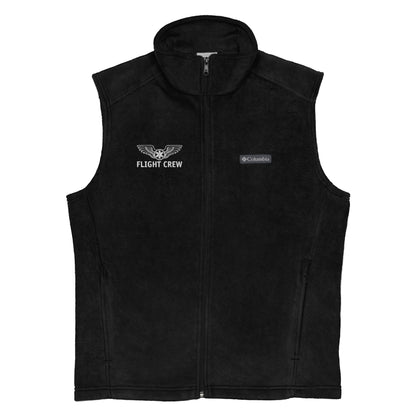 Men’s Flight Crew Columbia fleece vest