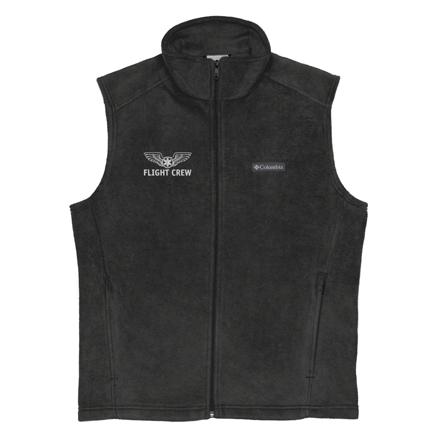 Men’s Flight Crew Columbia fleece vest