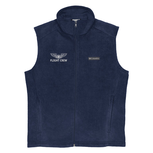 Men’s Flight Crew Columbia fleece vest