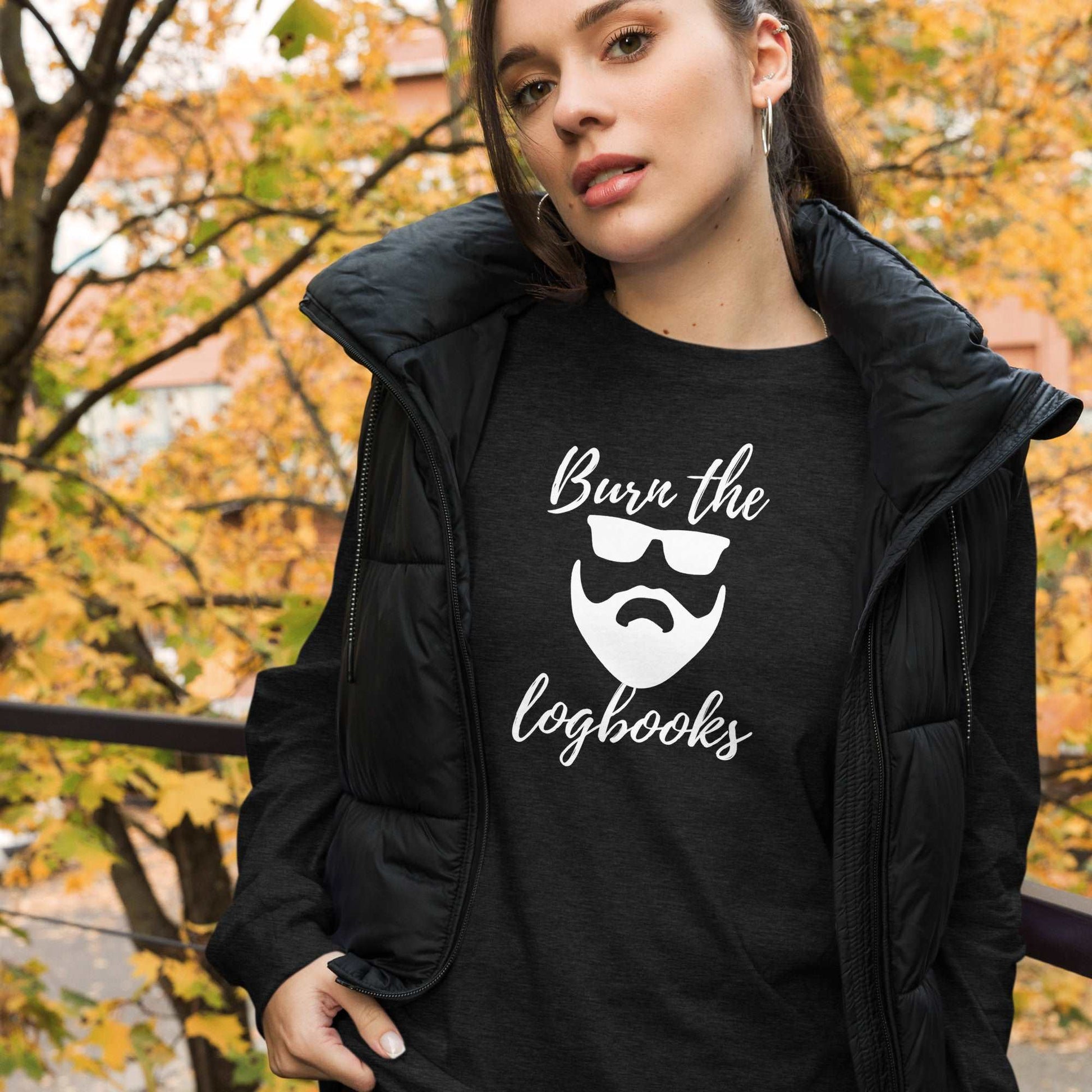 Burn the Logbooks Long Sleeve Tee