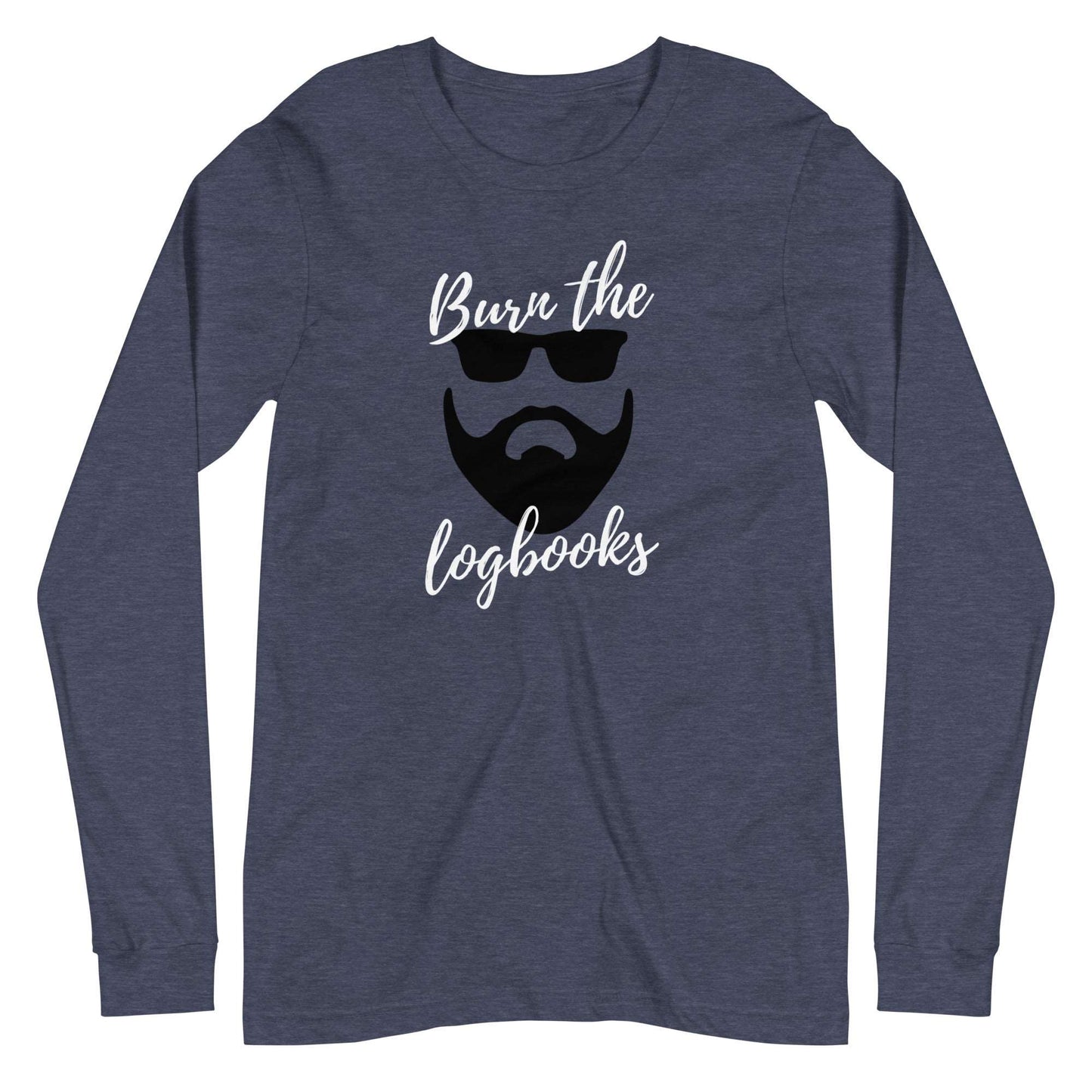 Burn the Logbooks Long Sleeve Tee