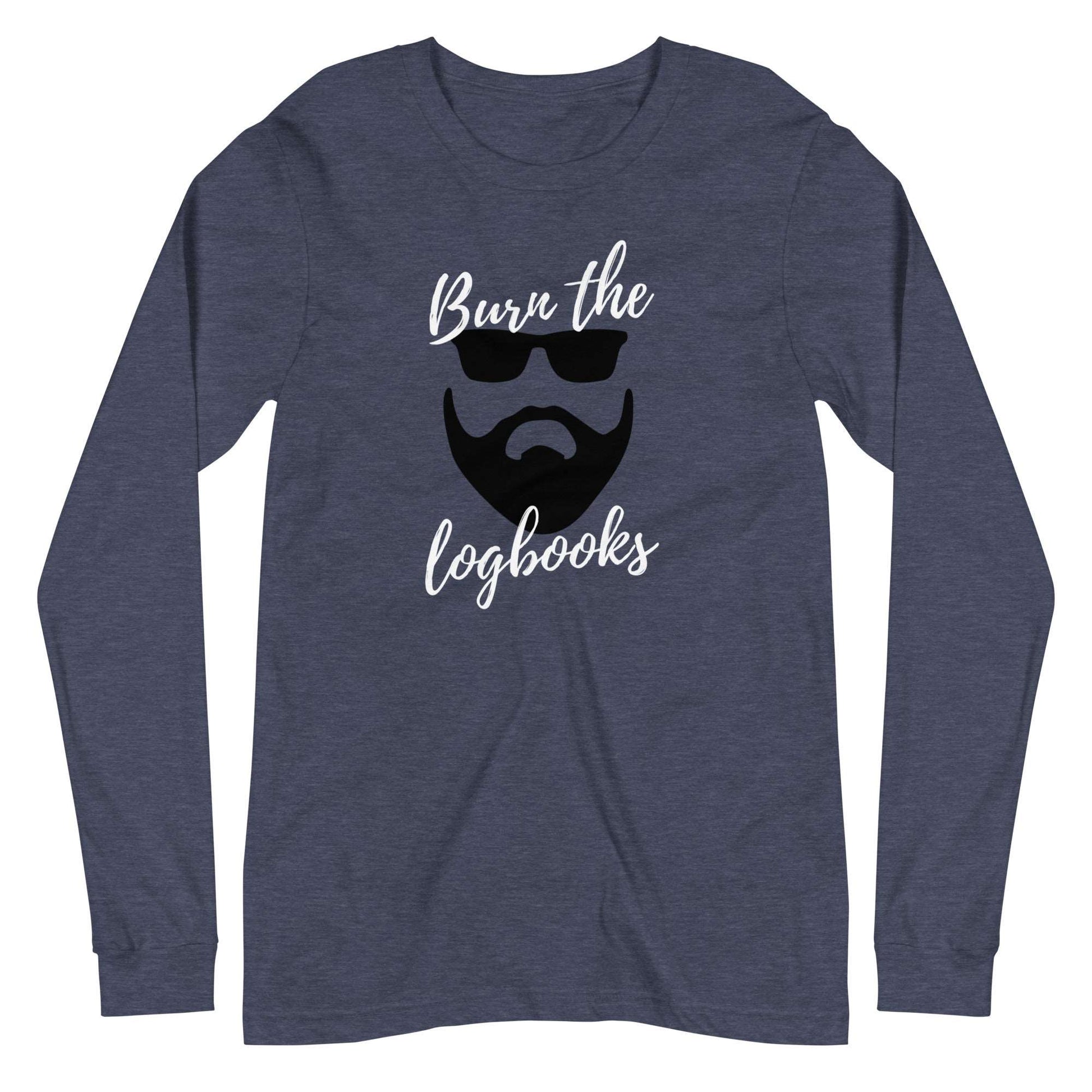 Burn the Logbooks Long Sleeve Tee