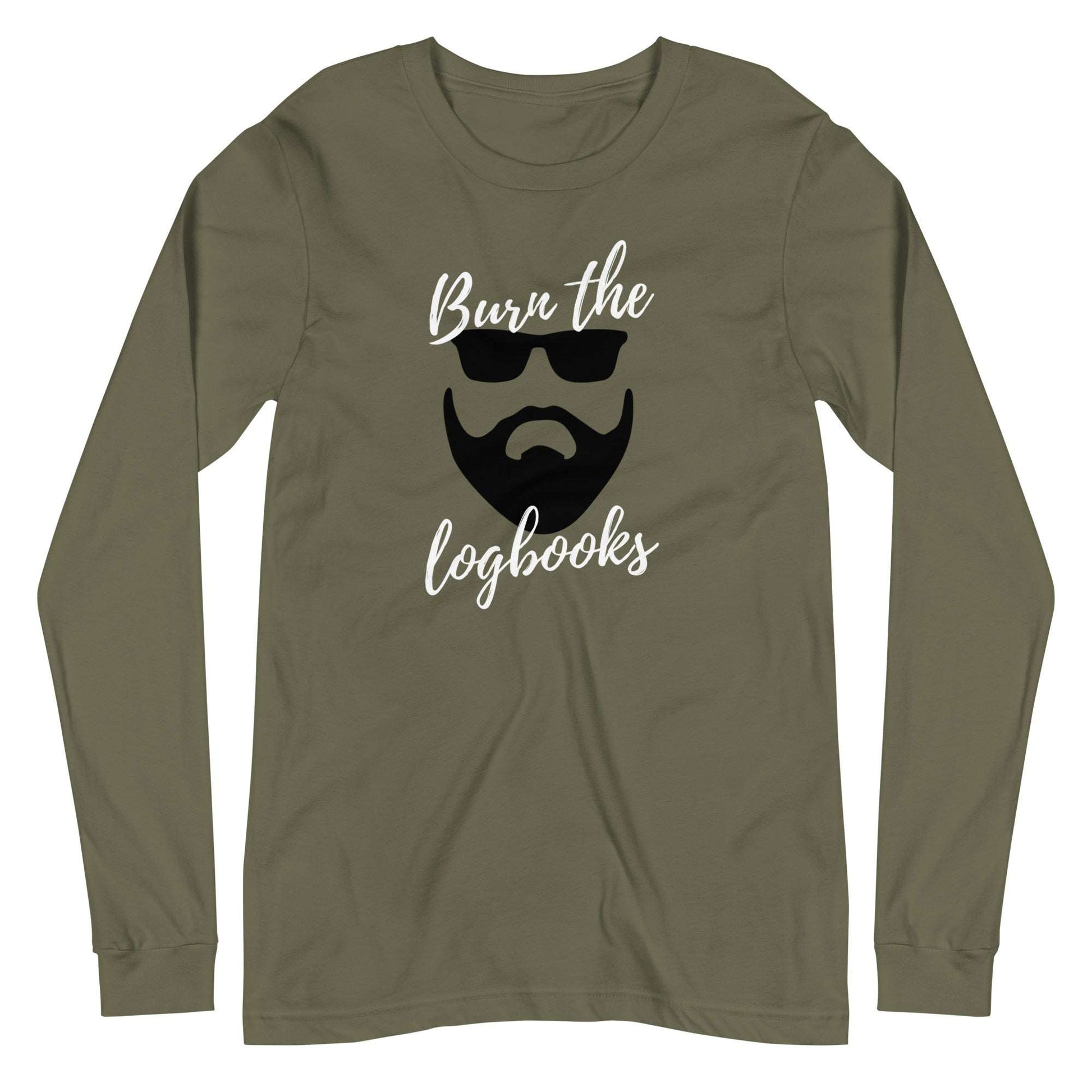 Burn the Logbooks Long Sleeve Tee