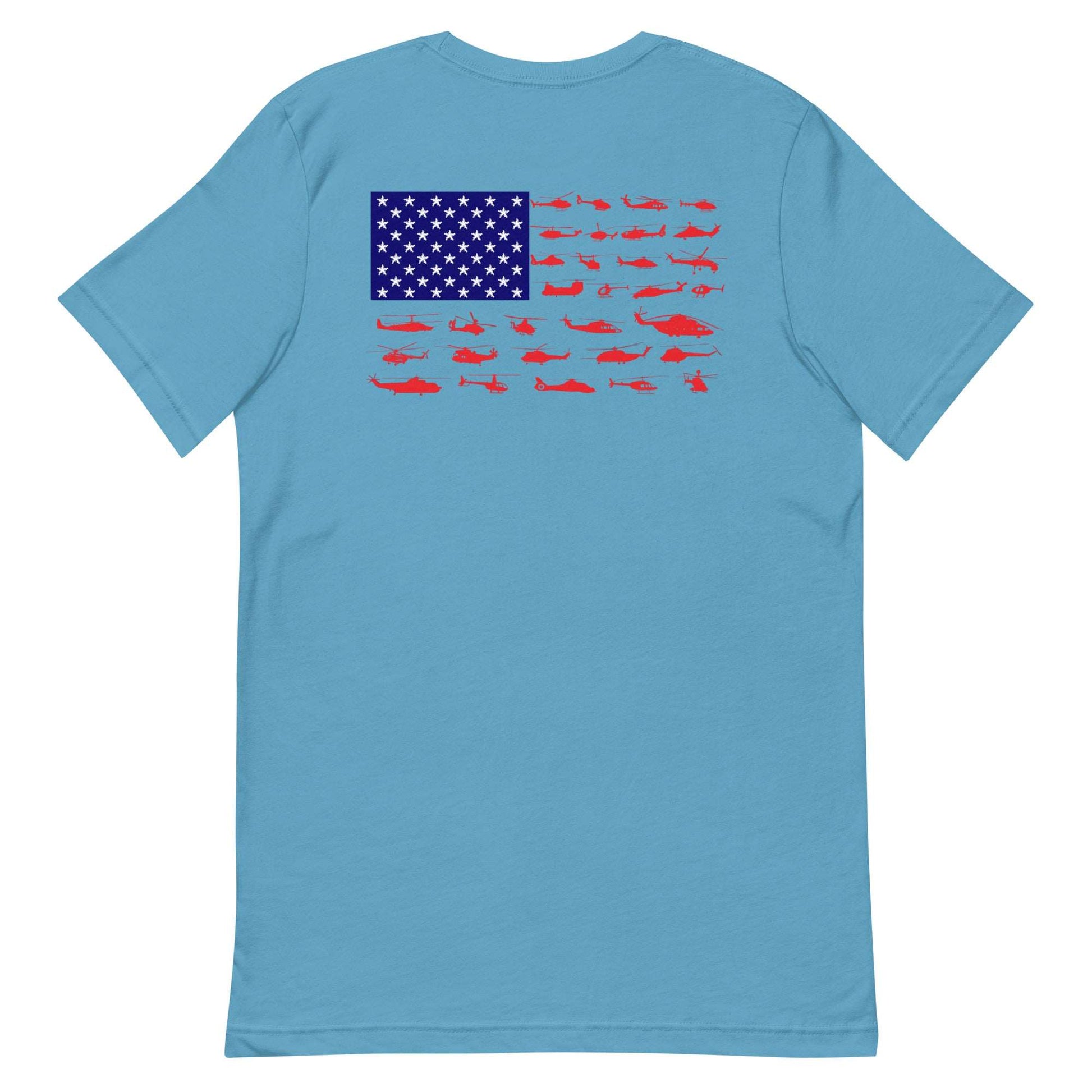 Helicopter Flag Mosaic Tee v.2