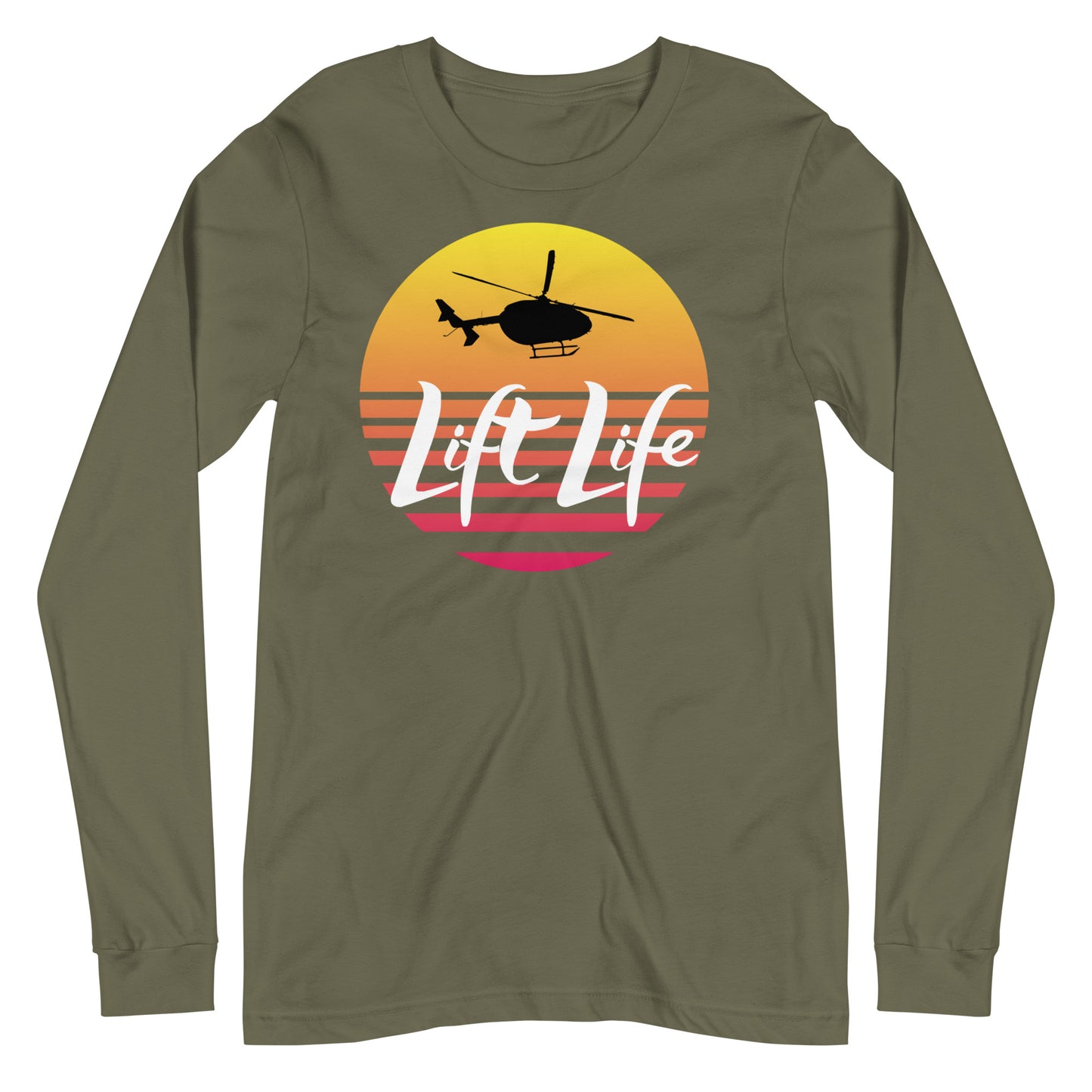 Lift Life EC-145 Long Sleeve Tee