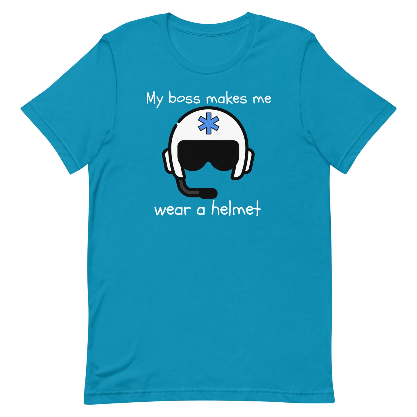 Wear A Helmet Tee