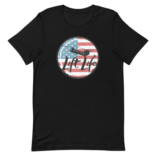 Lift Life 'Murica Chinook Tee