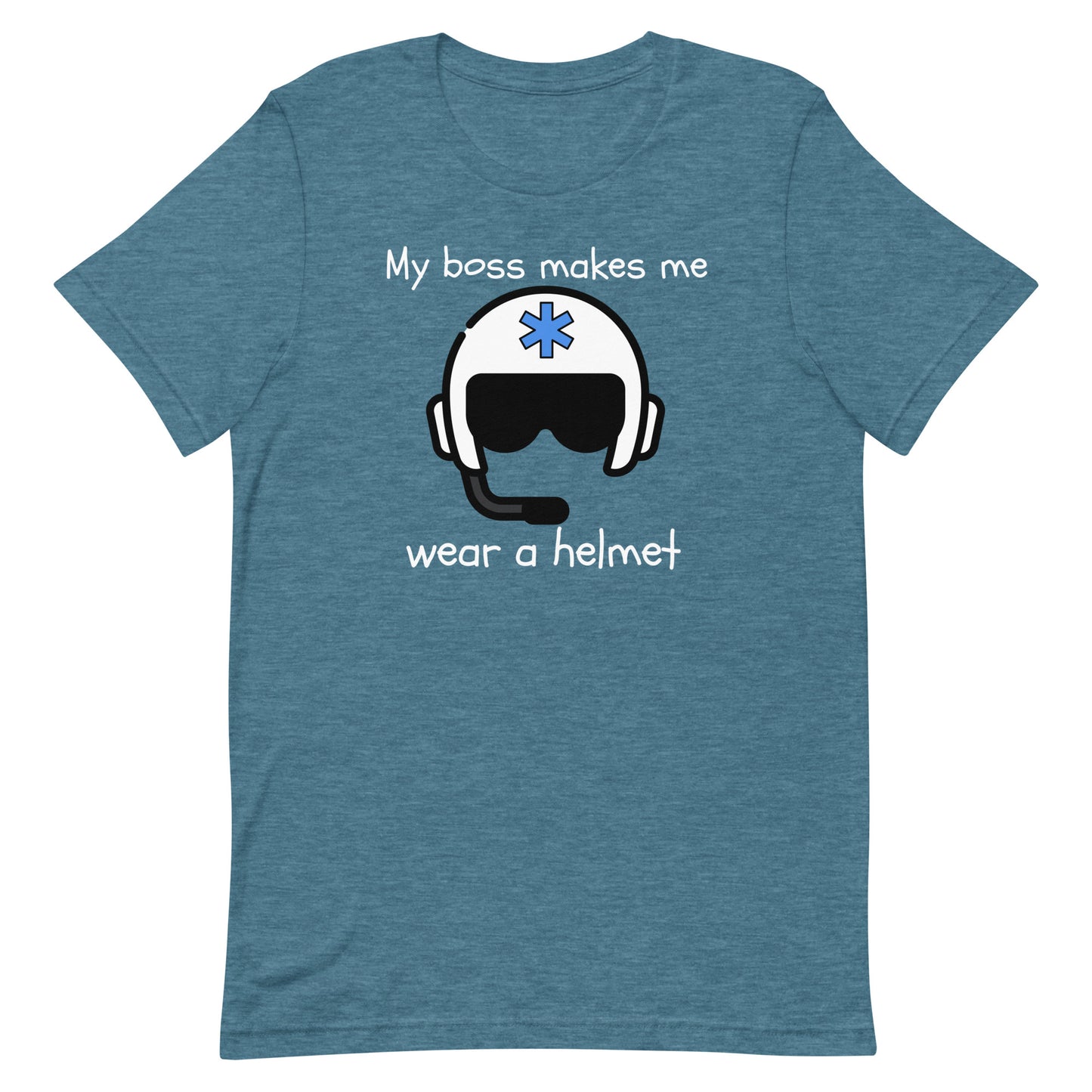 Wear A Helmet Tee