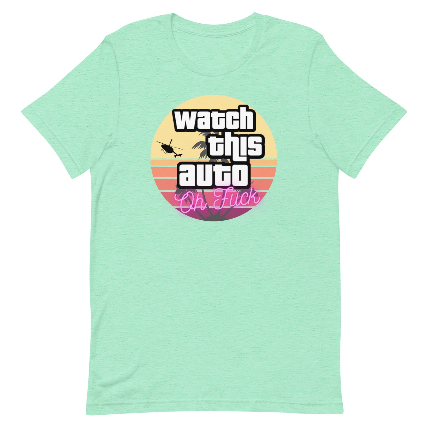 Watch This Auto Tee - Miami Sunset