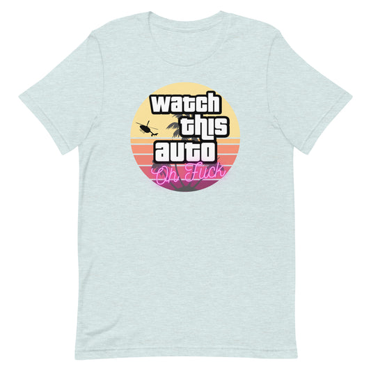 Watch This Auto Tee - Miami Sunset