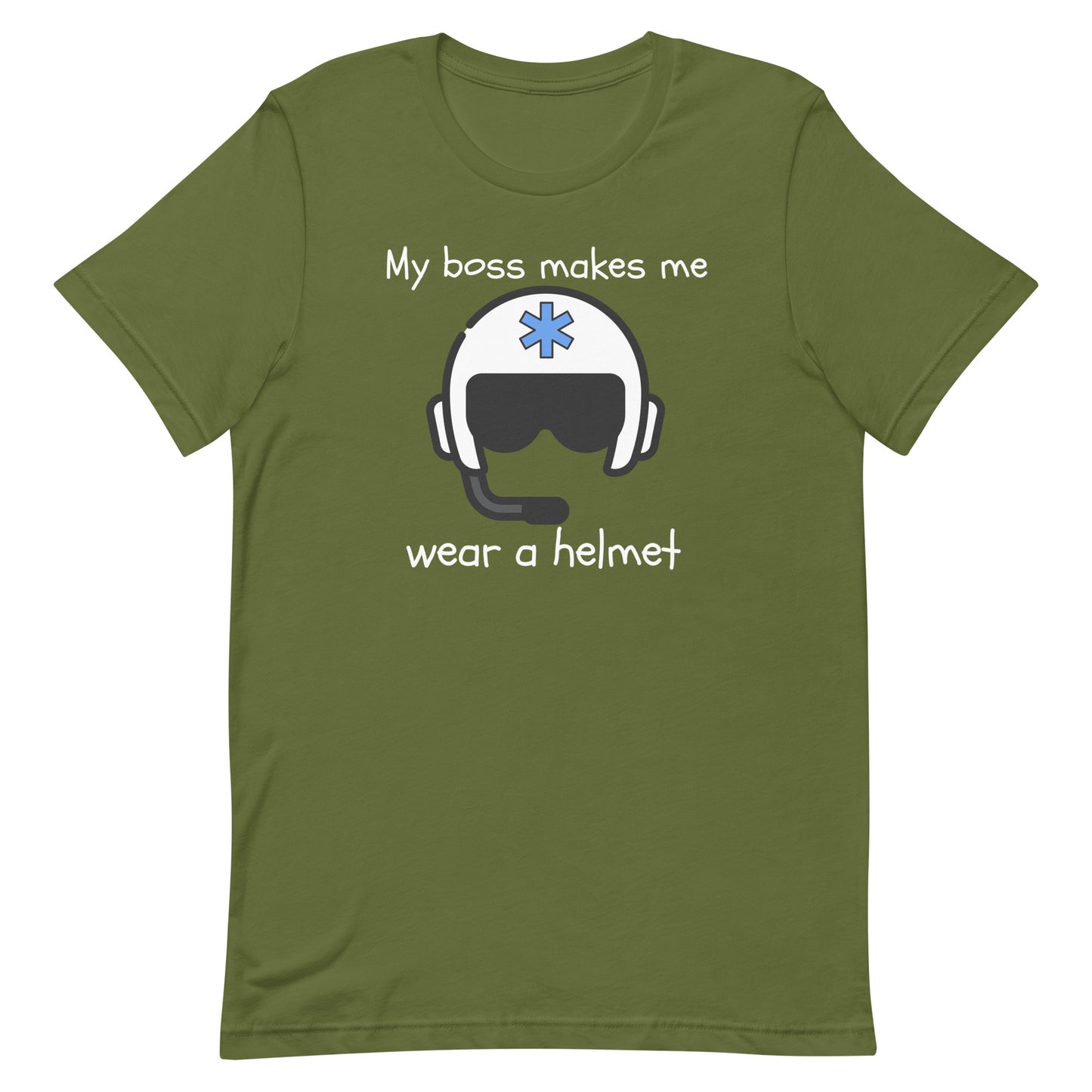 Wear A Helmet Tee