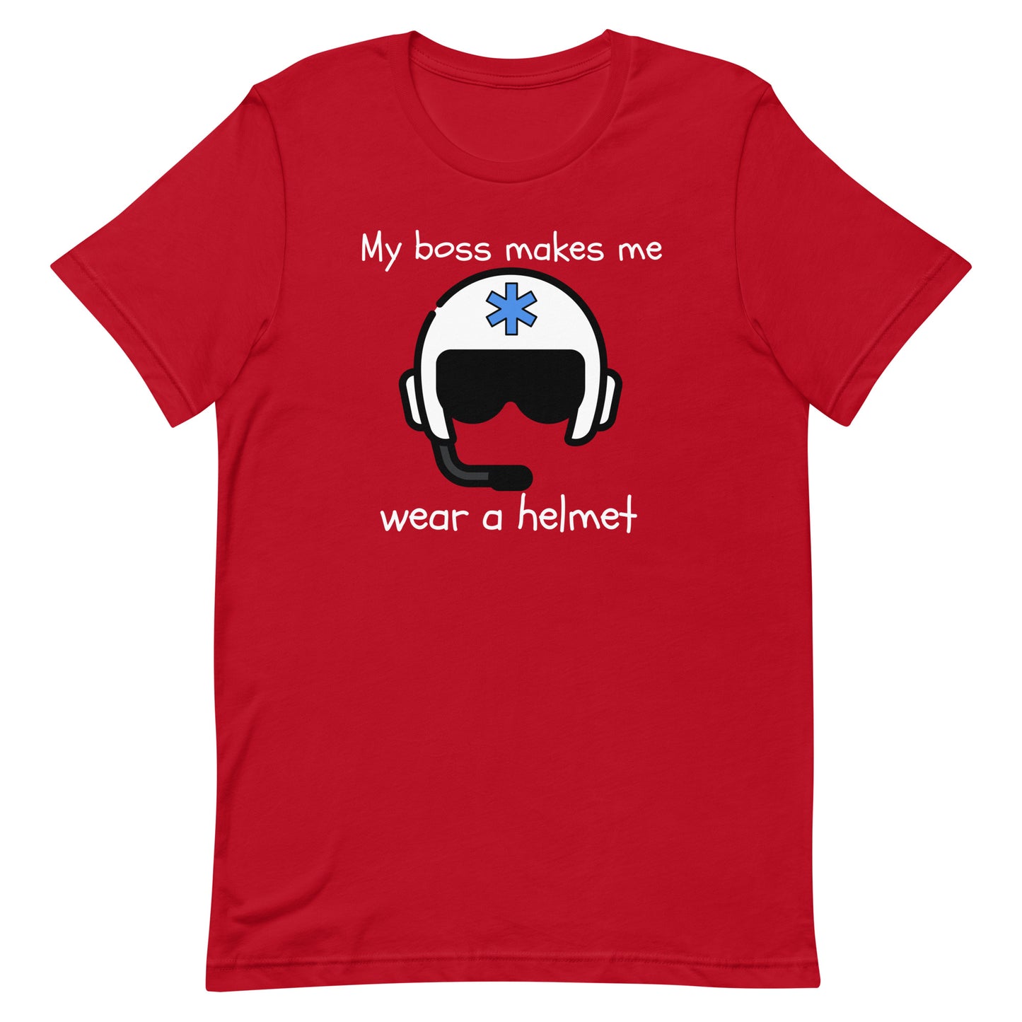 Wear A Helmet Tee