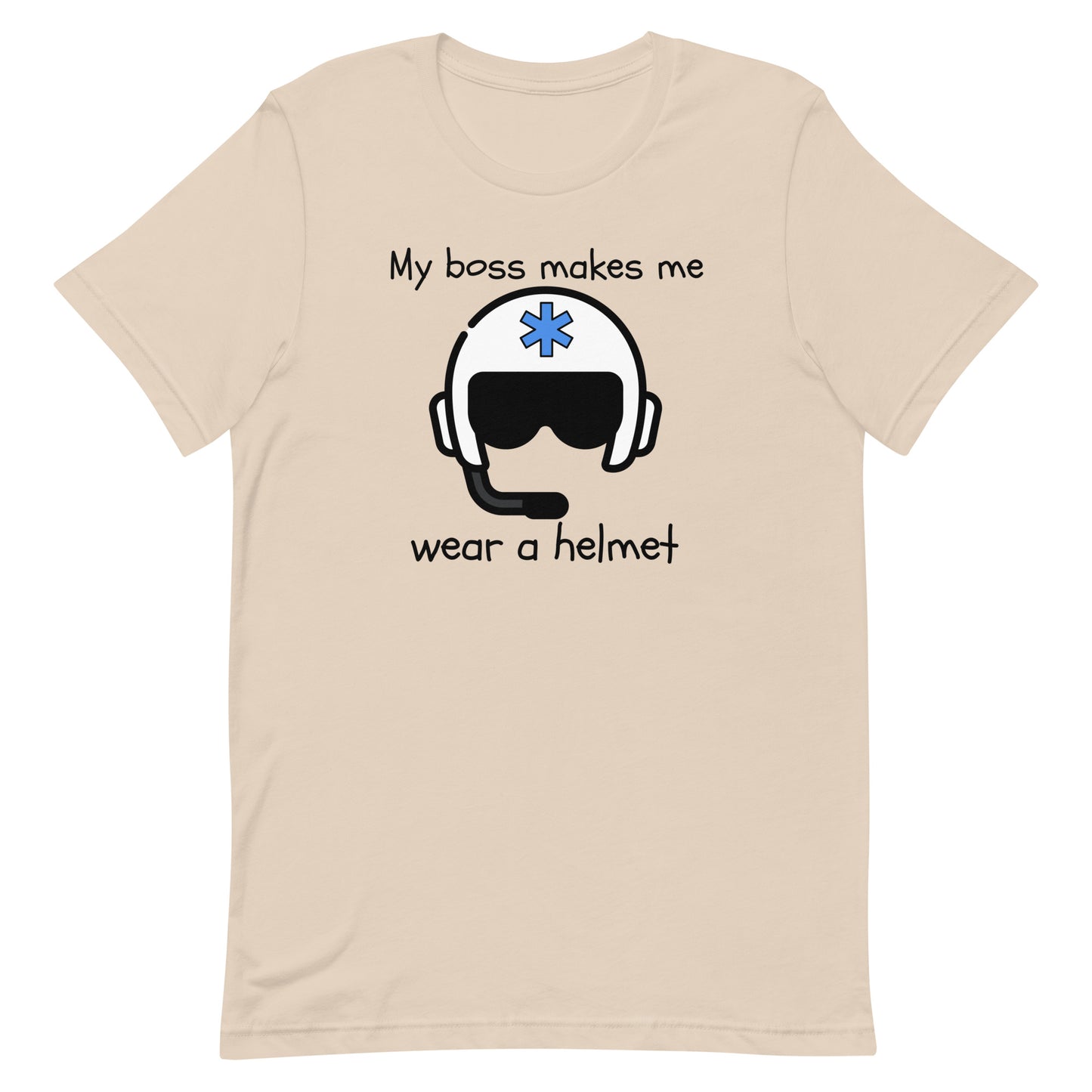 Wear A Helmet Tee