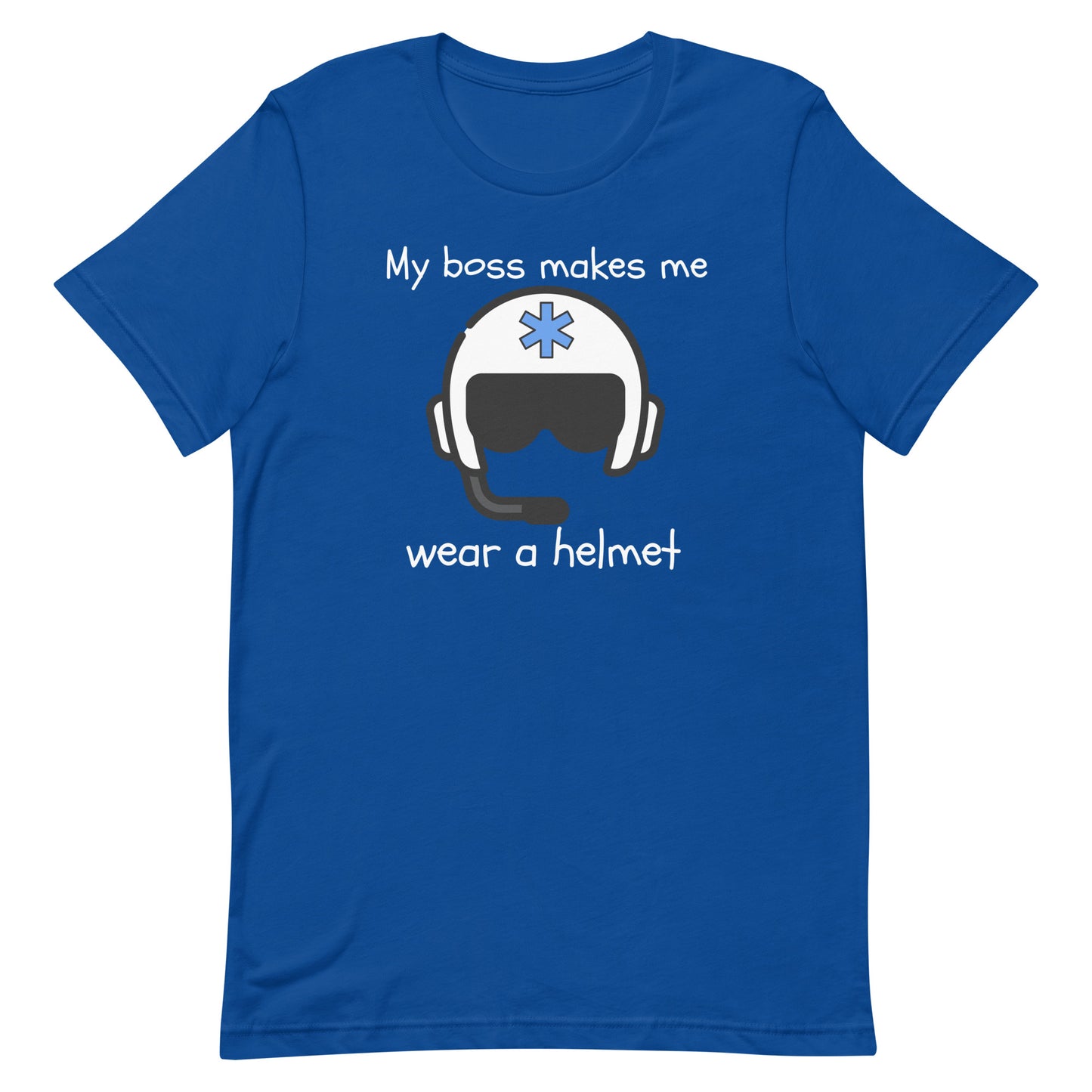 Wear A Helmet Tee