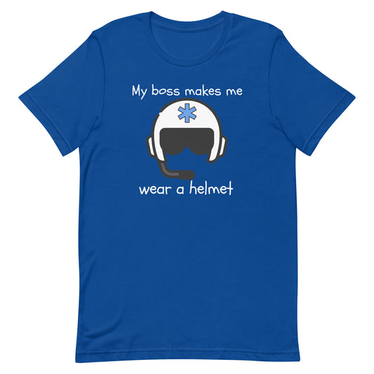 Wear A Helmet Tee