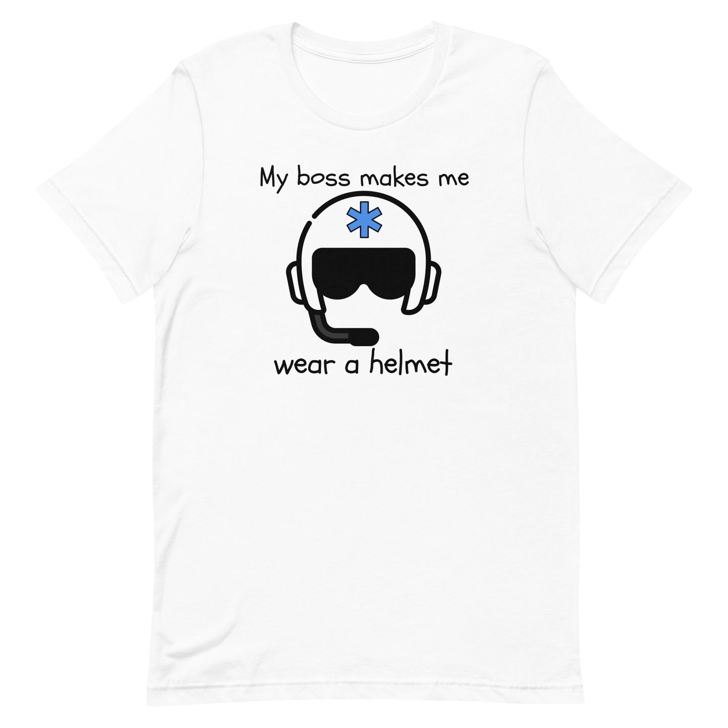 Wear A Helmet Tee