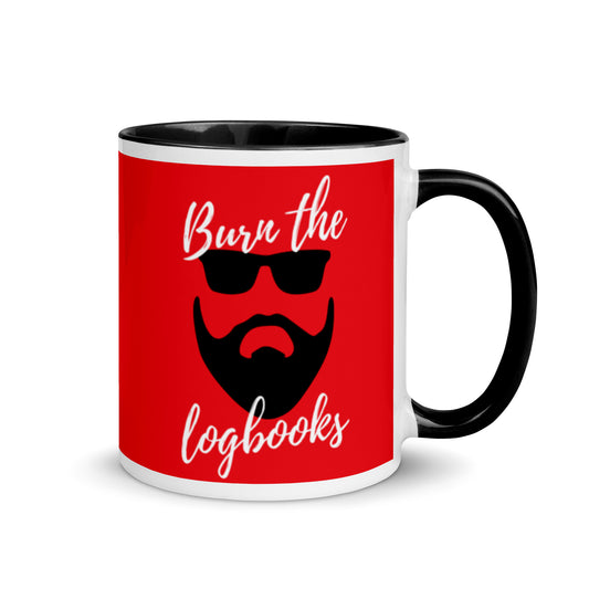Burn the Logbooks Premium Mug