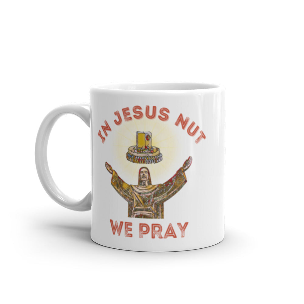 Jesus Nut Ceramic Mug