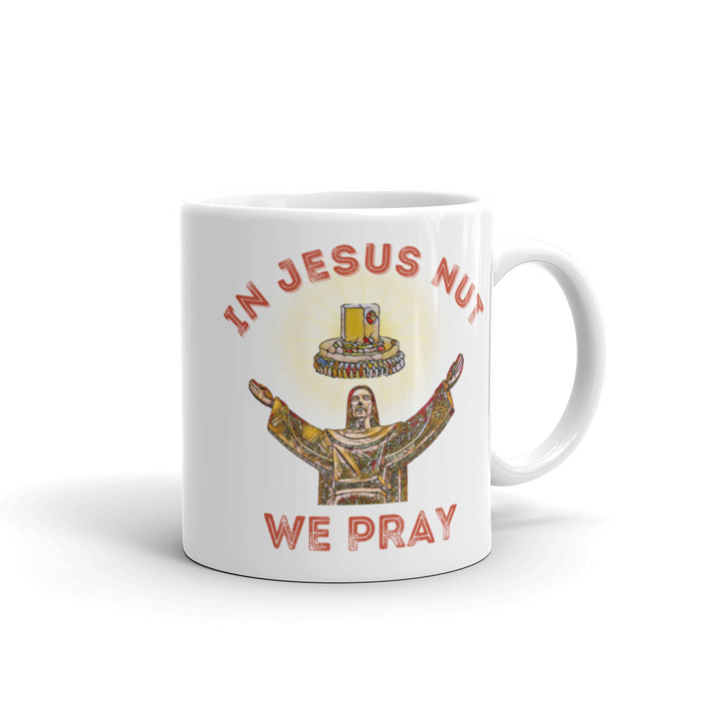 Jesus Nut Ceramic Mug