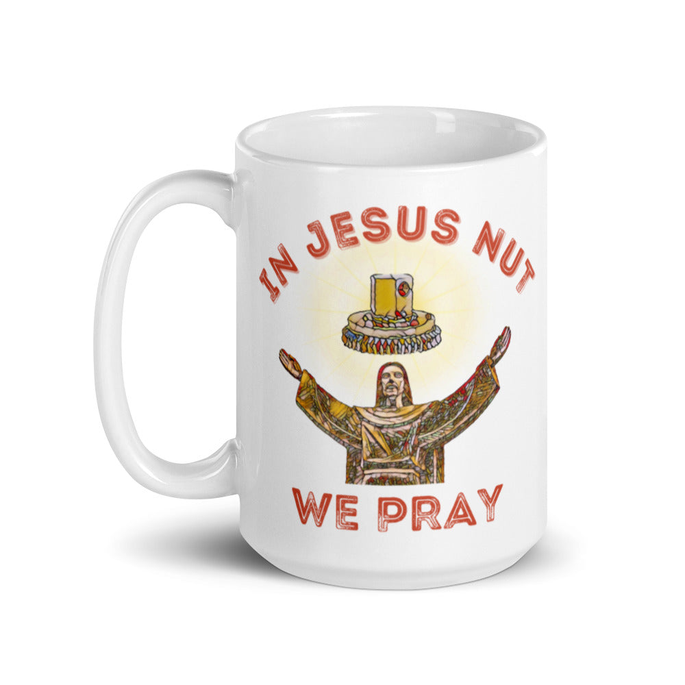 Jesus Nut Ceramic Mug