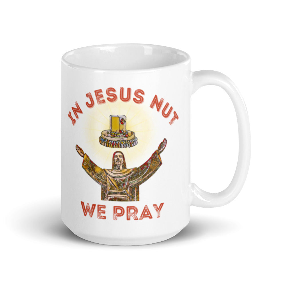 Jesus Nut Ceramic Mug