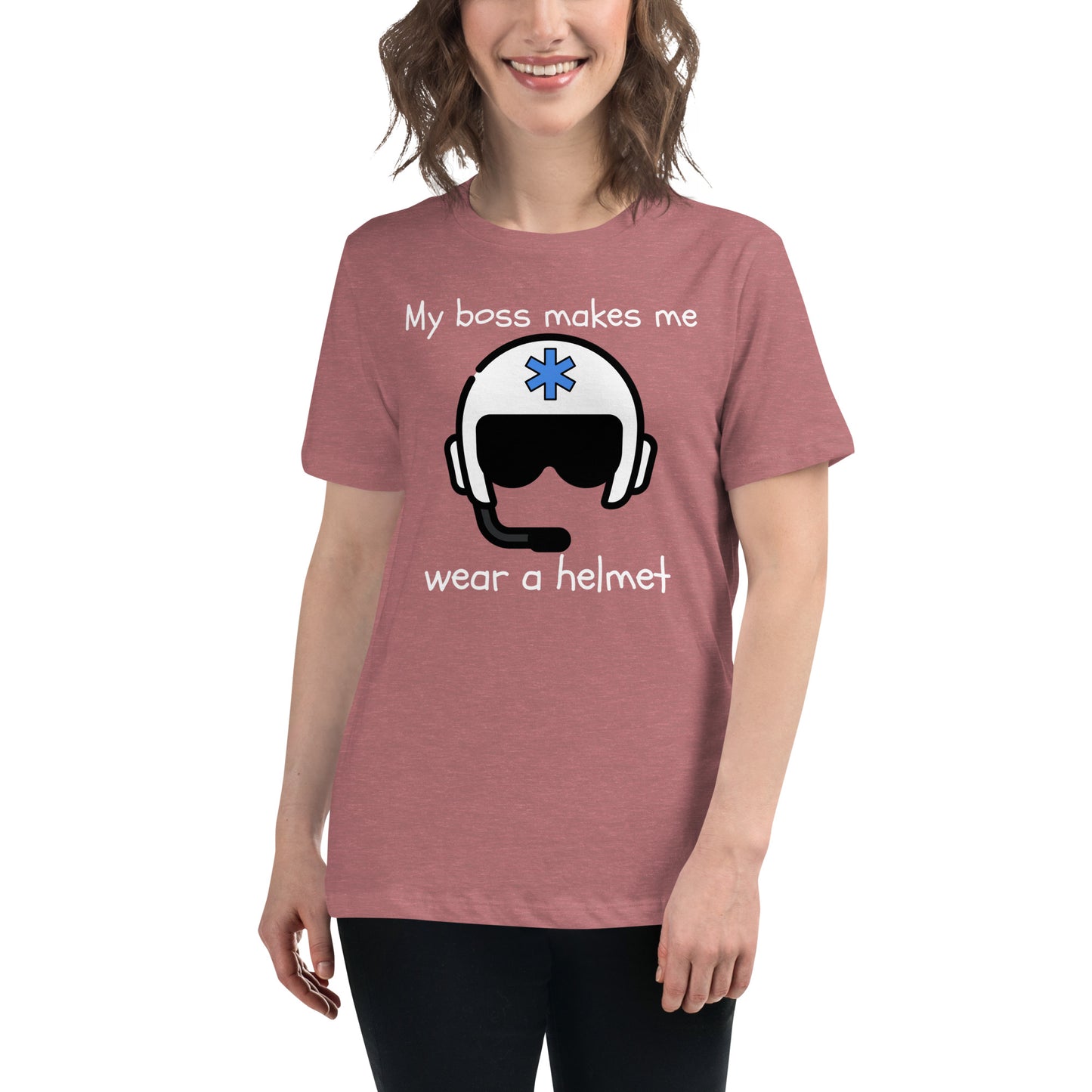 Women's Wear a Helmet Tee