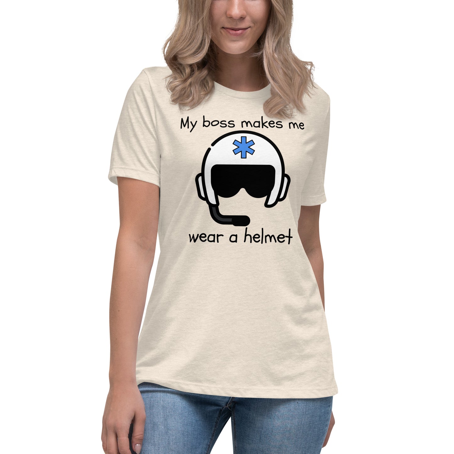 Women's Wear a Helmet Tee