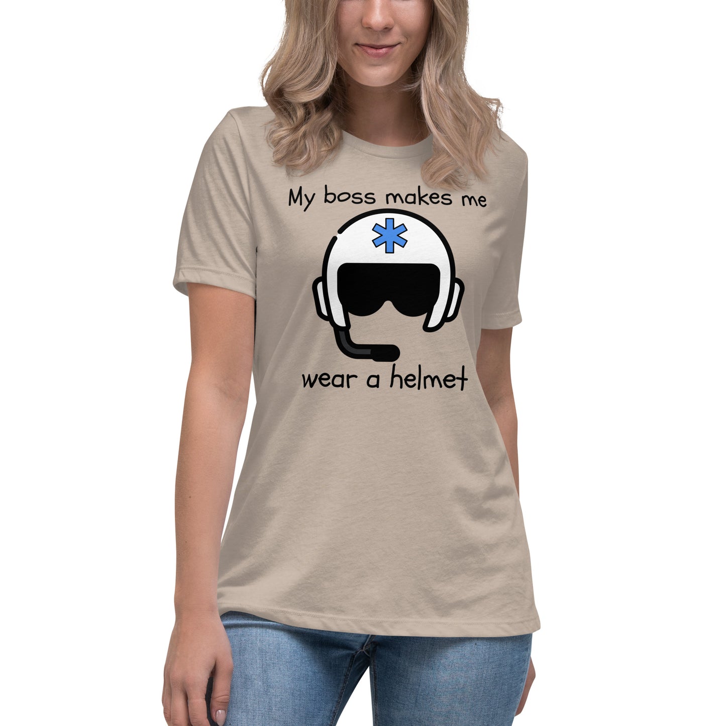 Women's Wear a Helmet Tee