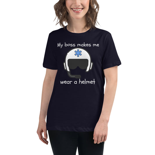 Women's Wear a Helmet Tee