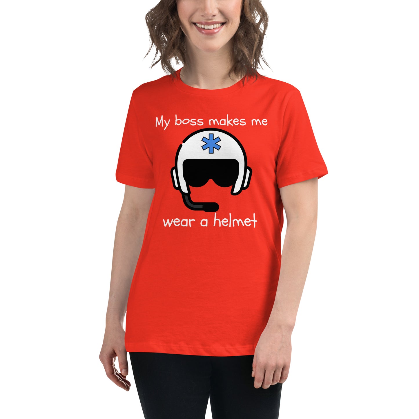 Women's Wear a Helmet Tee