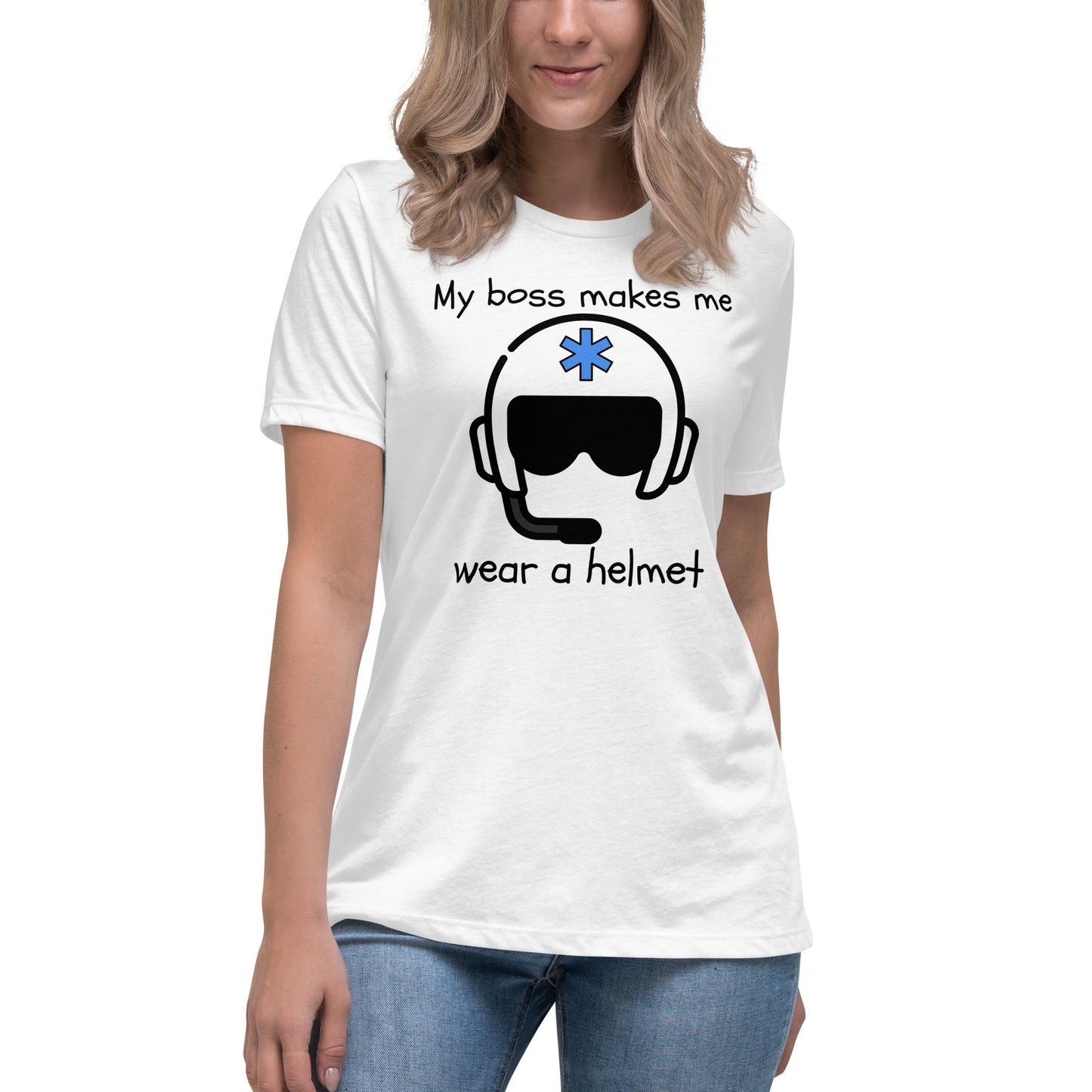 Women's Wear a Helmet Tee