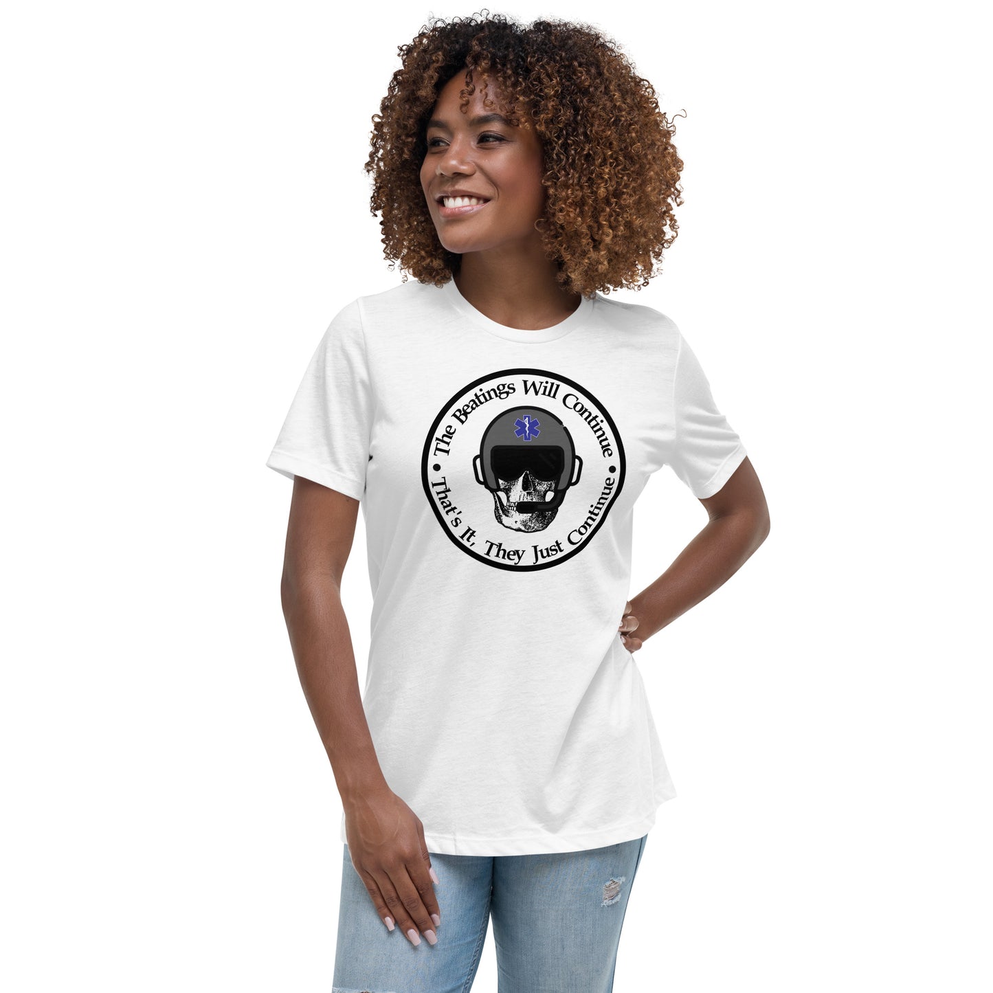 Women's The Beatings Will Continue Tee